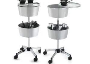Artecno, 2 Story Deep Bowl Container Contemporary Trolley 06DS