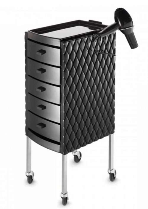 Artecno, Diamond 5 Drawers Trolley with Hair-Free Wheels 818