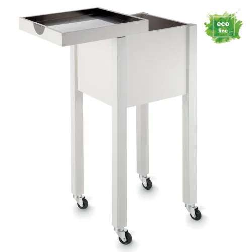 Artecno, Kubiko Minimal Wooden Hair and Beauty Salon Trolley 073