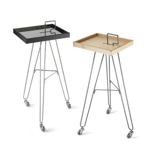 Artecno, Tripod Trolley with a Metal Tray 08RM