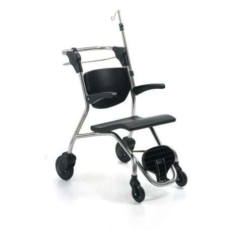 Nitrocare, Stackable, Compact Patient Transport Chair NTS X6
