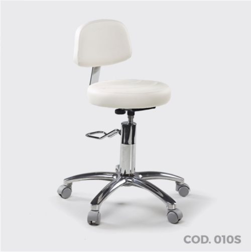 Lemi Easy Comfort With Backrest Medical Stool, 010S