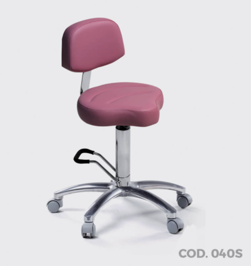 Lemi Rider With Backrest Medical Stool, 040S