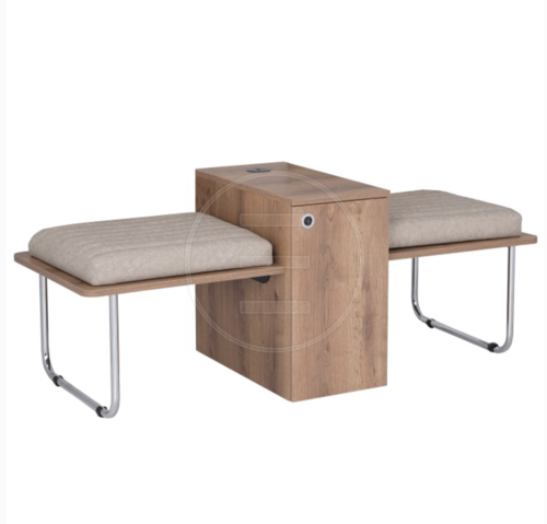 Alpeda, Rio Two Seat Bench with Table and Storage