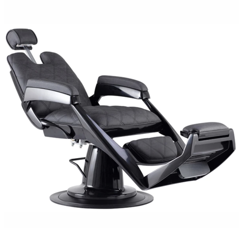 Ceriotti, Juppiter Black Carbon High Quality Barber Chair