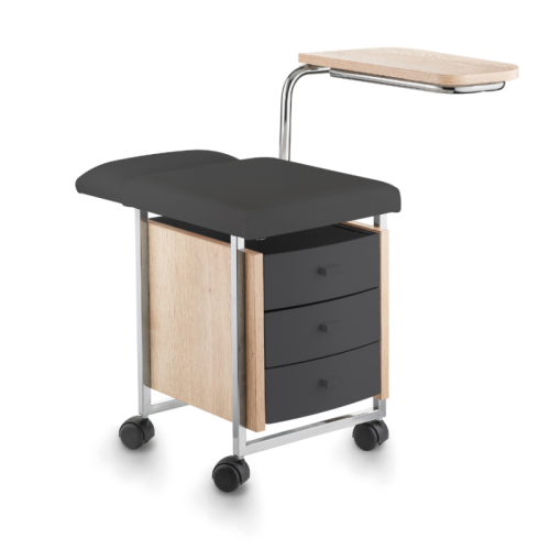 Venus Pedi, Manicure Pedicure Stool, Nail Salon Trolley on Wheels, 1018